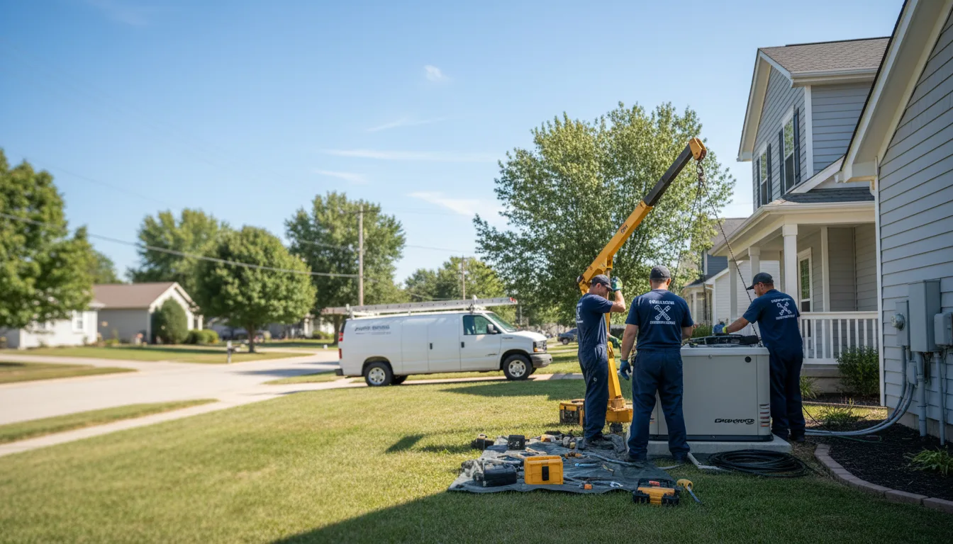 Generator Installation in Ashley, IL near me